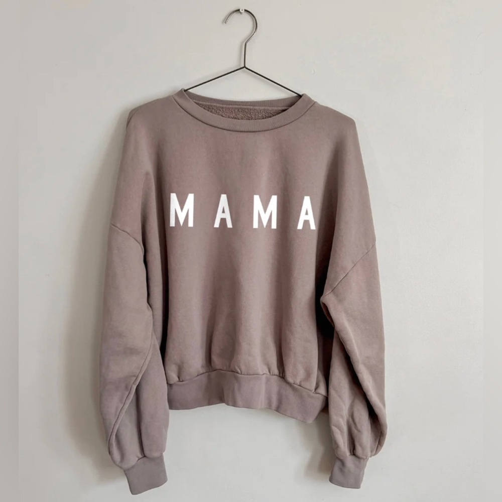 BOUTIQUE ‘MAMA’ brown sweatshirt